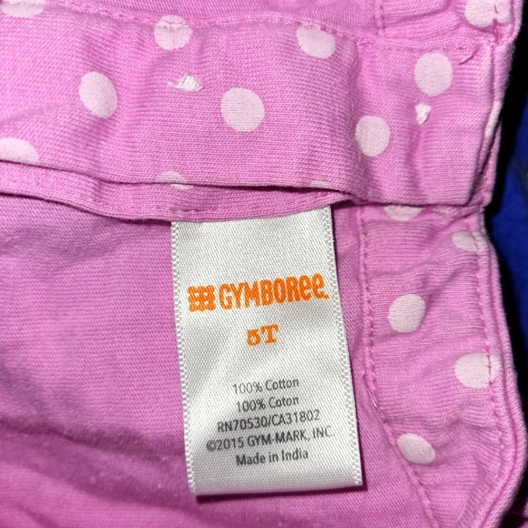 5/$20 Girl's polkadot and flower dress Sz 5T - Picture 4 of 4